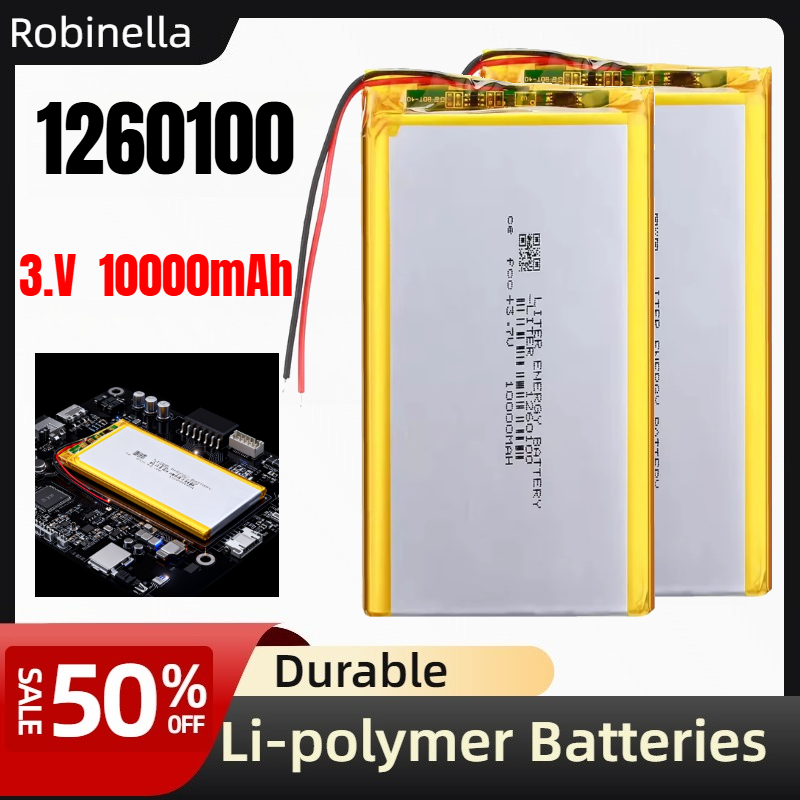260100 3.7V 10000mAh Li-Polyme - Home Security Robots review and price