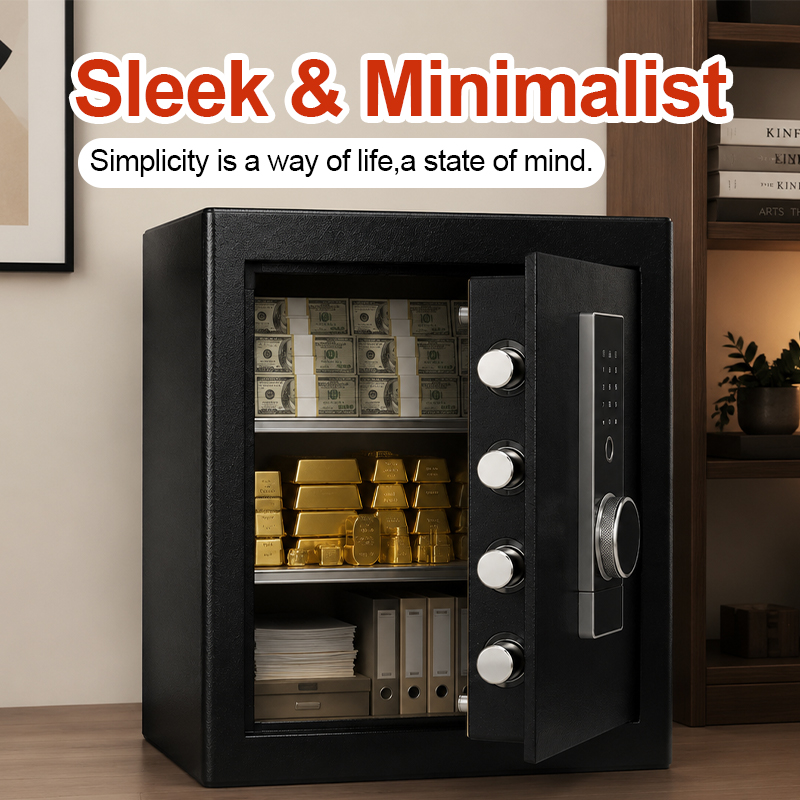 Biometric Fingerprint Safe Box - Home Security Box review and price