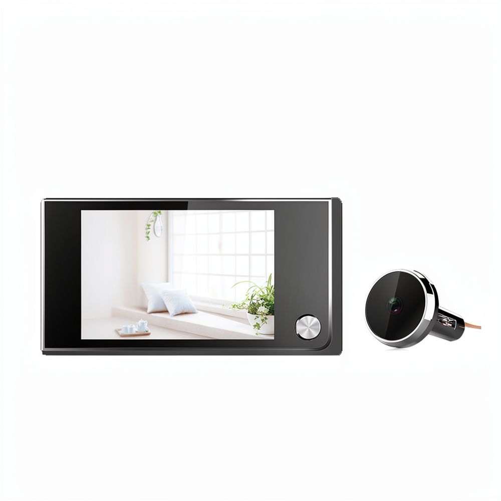 Electronic Peephole Camera 3.5 - Home Security Front Door Camera review and price