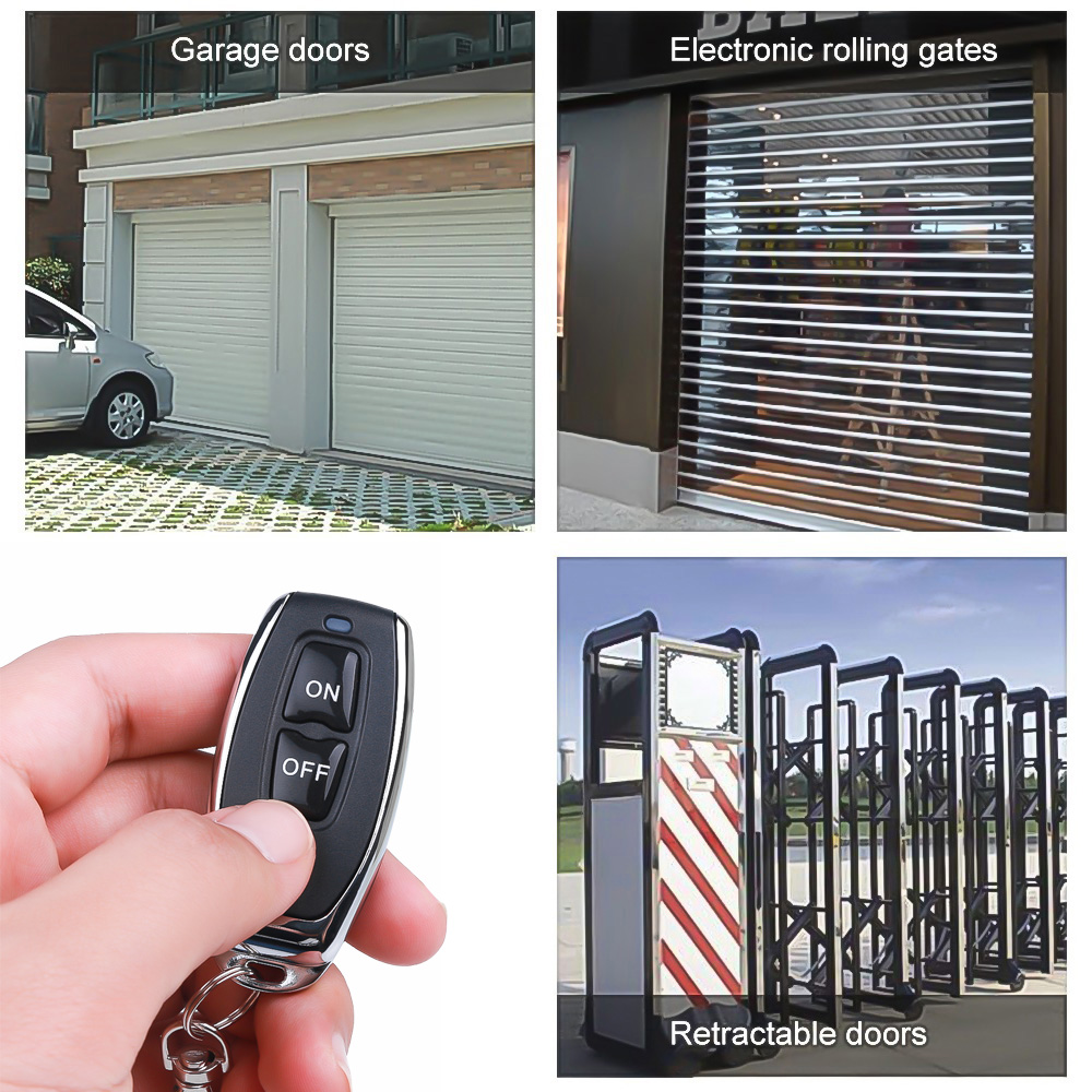 433MHz Learning Remote Control - Home Security Front Door Camera review and price