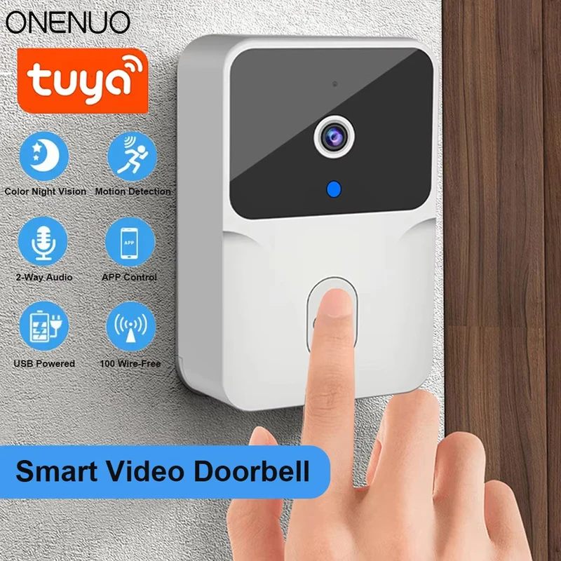 Tuya WiFi Video Doorbell Wirel - Home Security Front Door Camera review and price