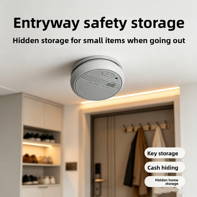 Realistic Simulated Smoke Dete - Home Security Items review and price
