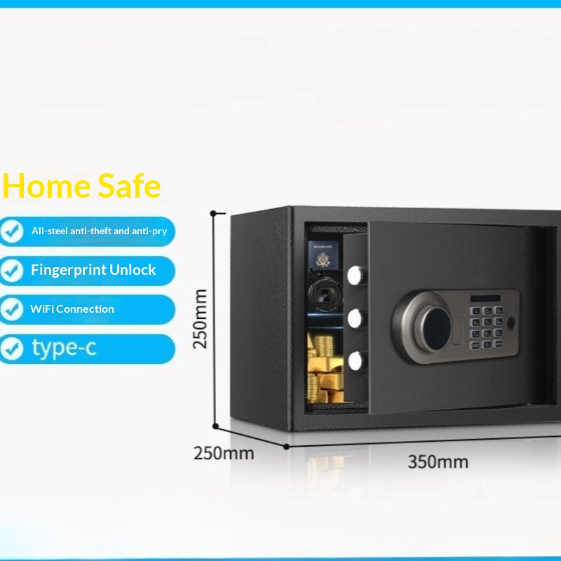 Electronic Password Safe 25cm  - Home Security Box review and price
