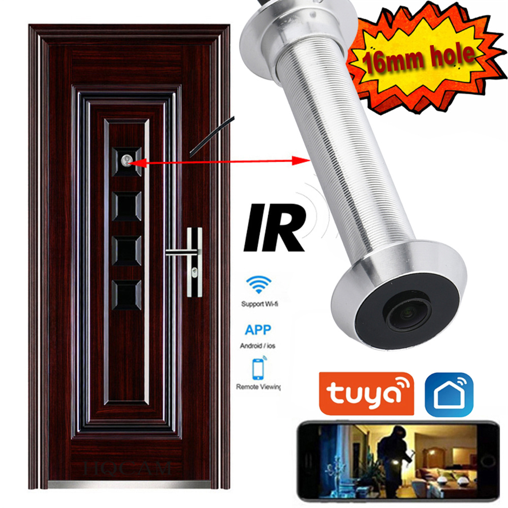 LED Door Eye Camera 1080P 2MP  - Home Security Front Door Camera review and price