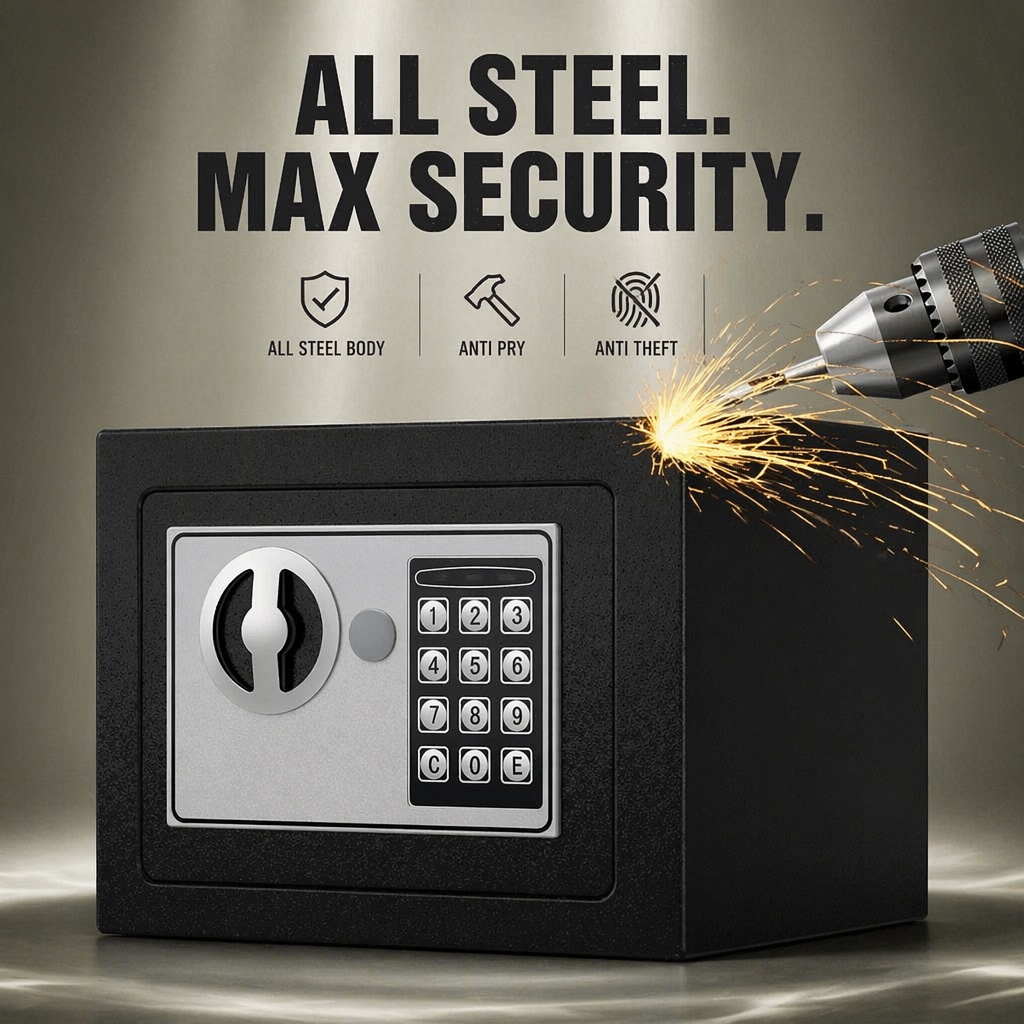 All Steel Electronic Digital K - Home Security Items review and price