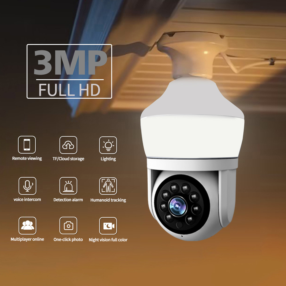 Yoosee APP 3MP 1296P  Night La - Home Security Flood Lights review and price