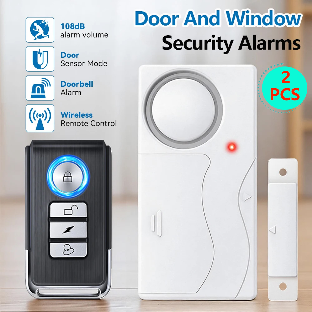 Wireless Door Alarm With Remot - Sim Gsm Alarm review and price