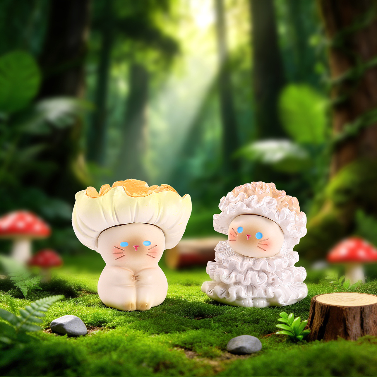 Mushroom Meow Blind Box Cute C - Home Security Items review and price