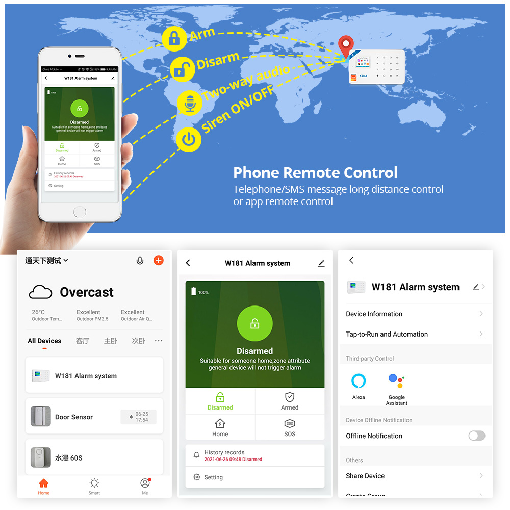 KERUI Security Alarm System Ki - Sim Gsm Alarm review and price