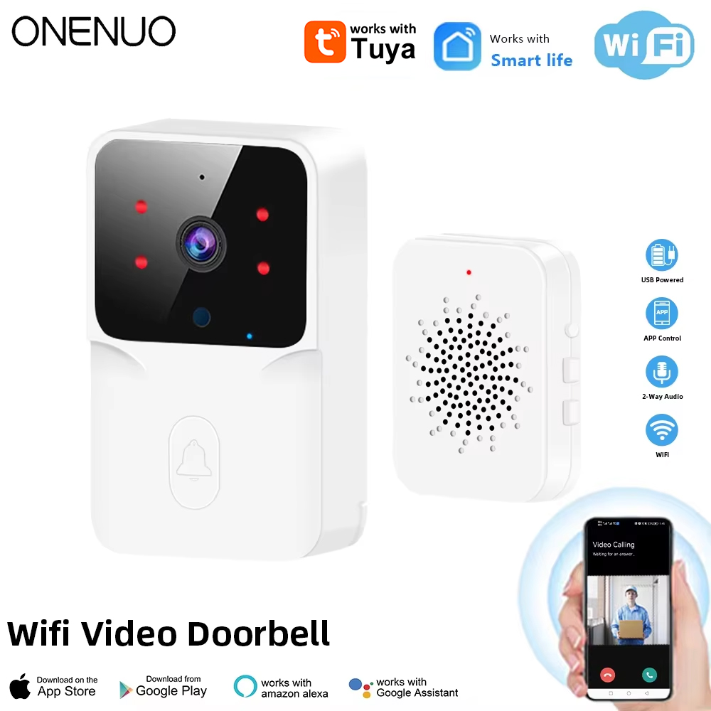 Tuya WiFi Video Doorbell Wirel - Home Security Front Door Camera review and price